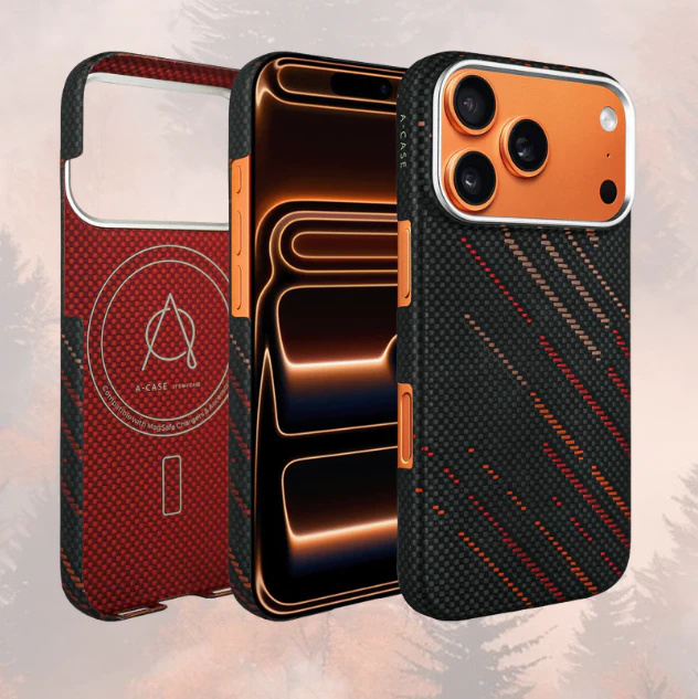 A-Case Autumn Aramid Fiber Case logo