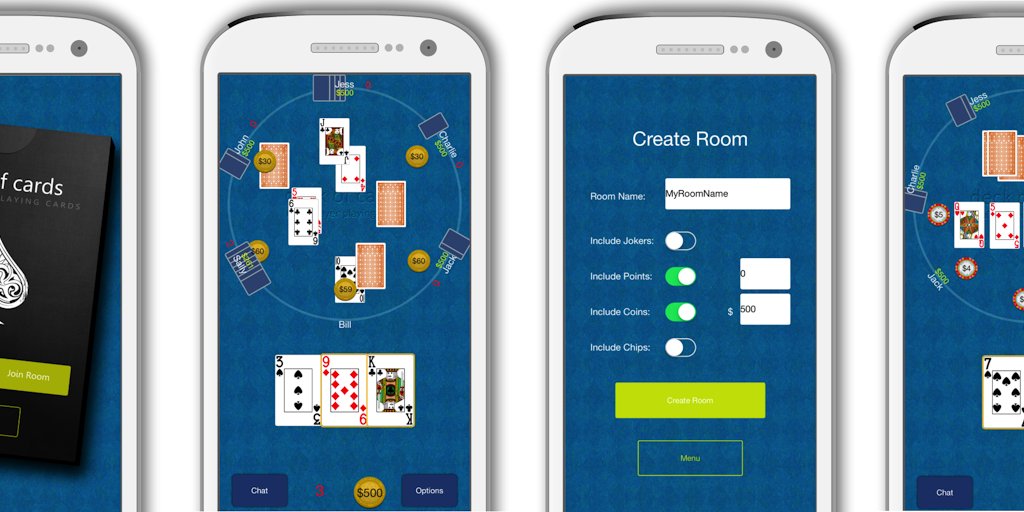 Deck of Cards - A multiplayer virtual deck of cards on ...