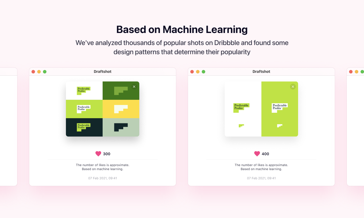 Draftshot for Dribbble gallery image