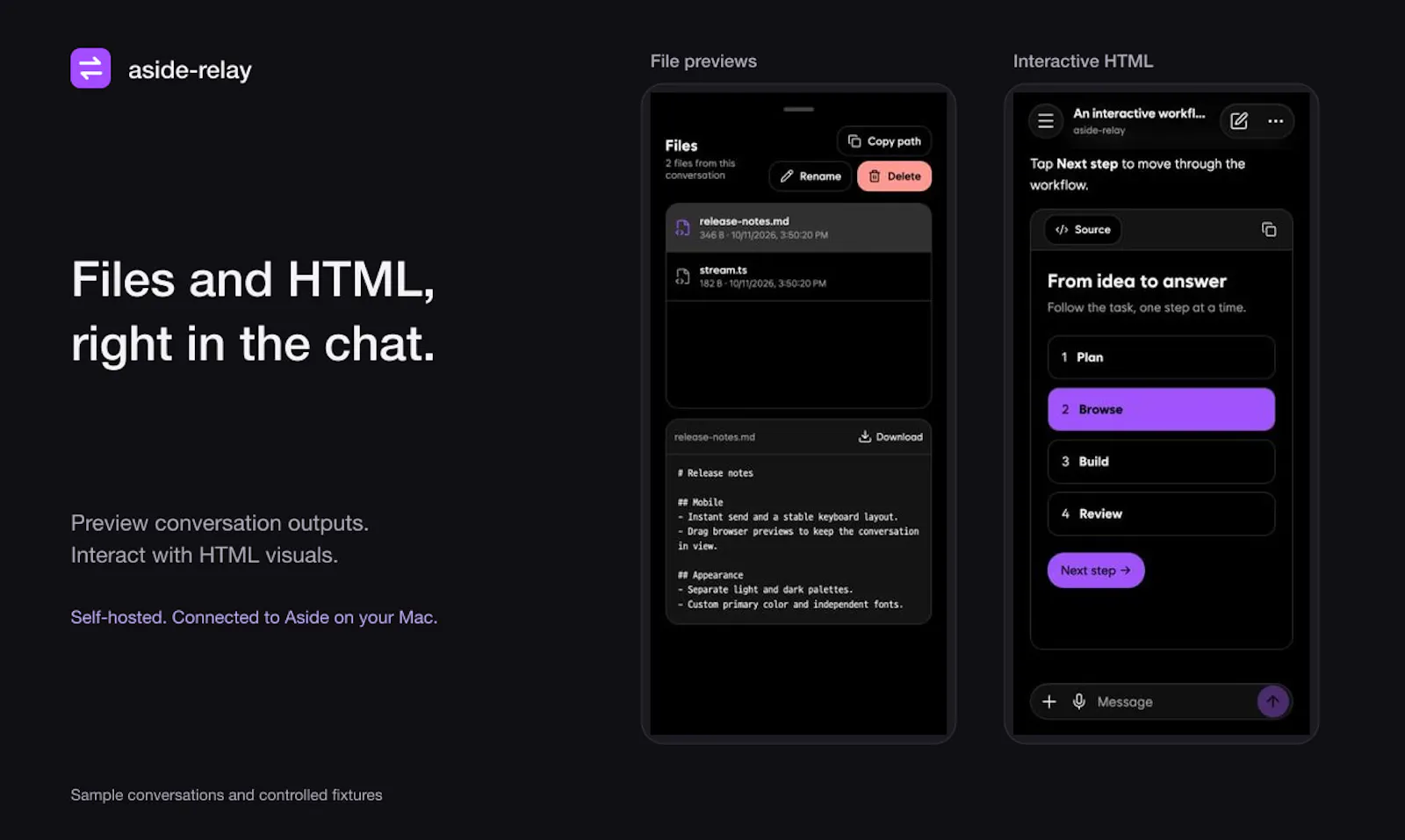 aside-relay screenshot 3