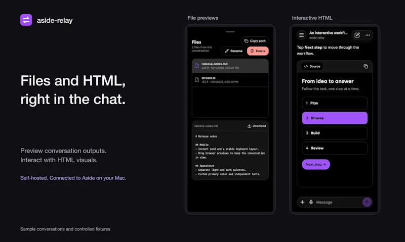 aside-relay screenshot 3