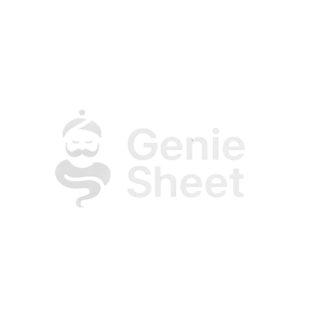 GenieSheet