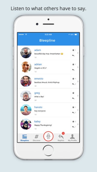 Bleepmic gallery image