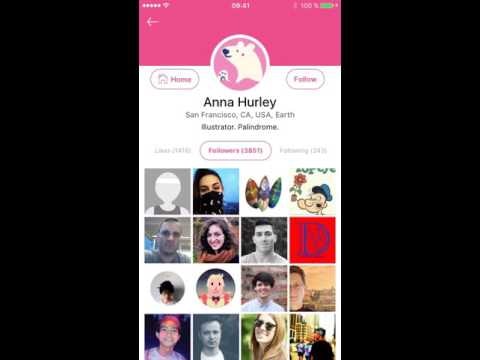 Zribbble - Yet another Dribbble client for iOS gallery image