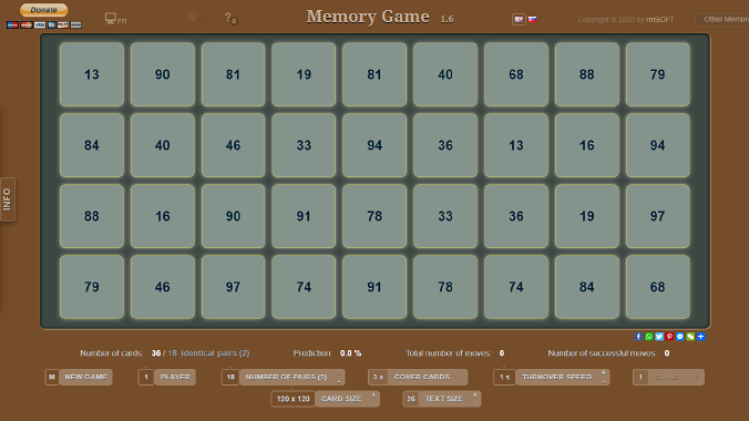 Memory Game gallery image