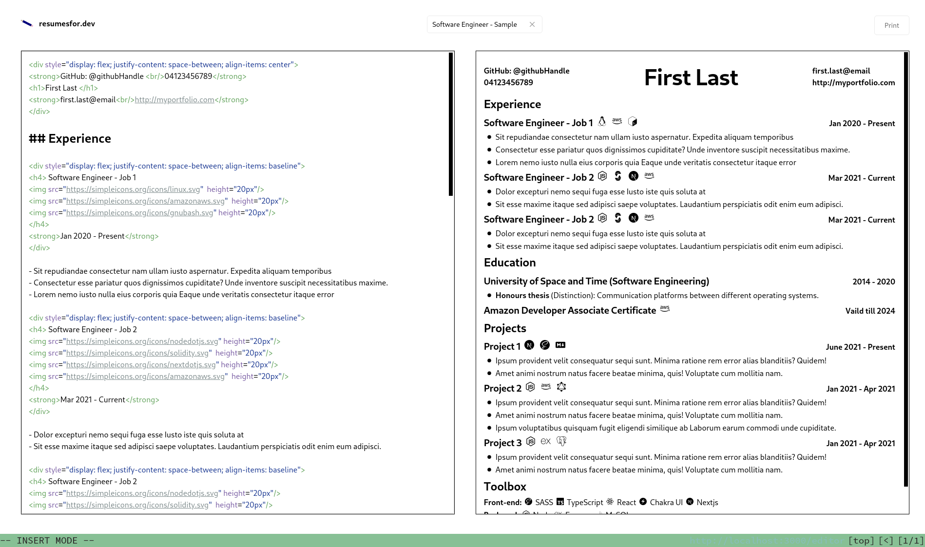 Resumes for devs gallery image