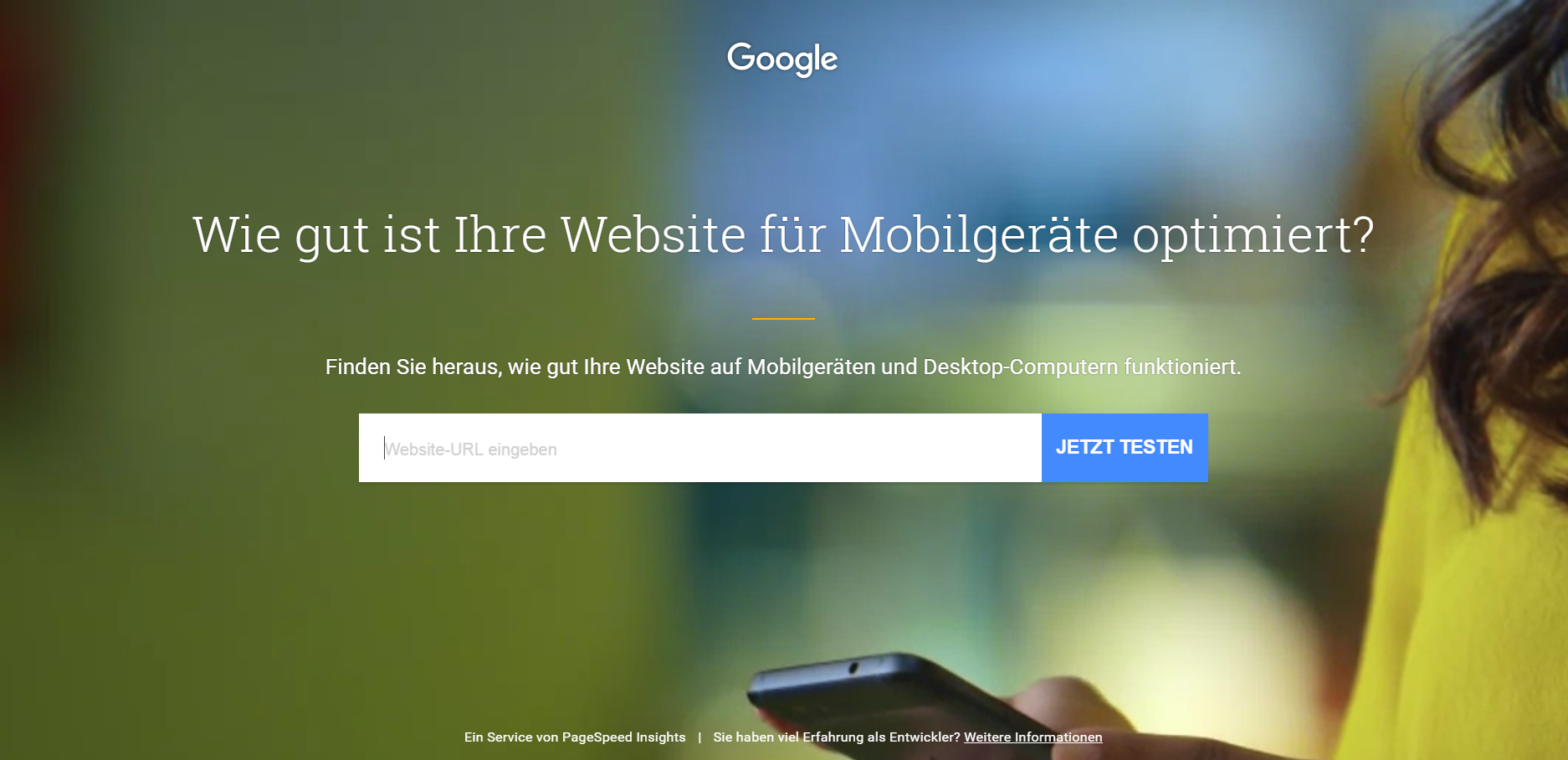 Test my Site: Think with Google