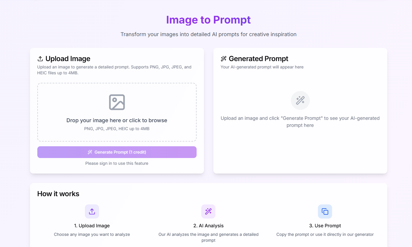 Vspace - AI Generación de imágenes y plataforma comunitaria media 2