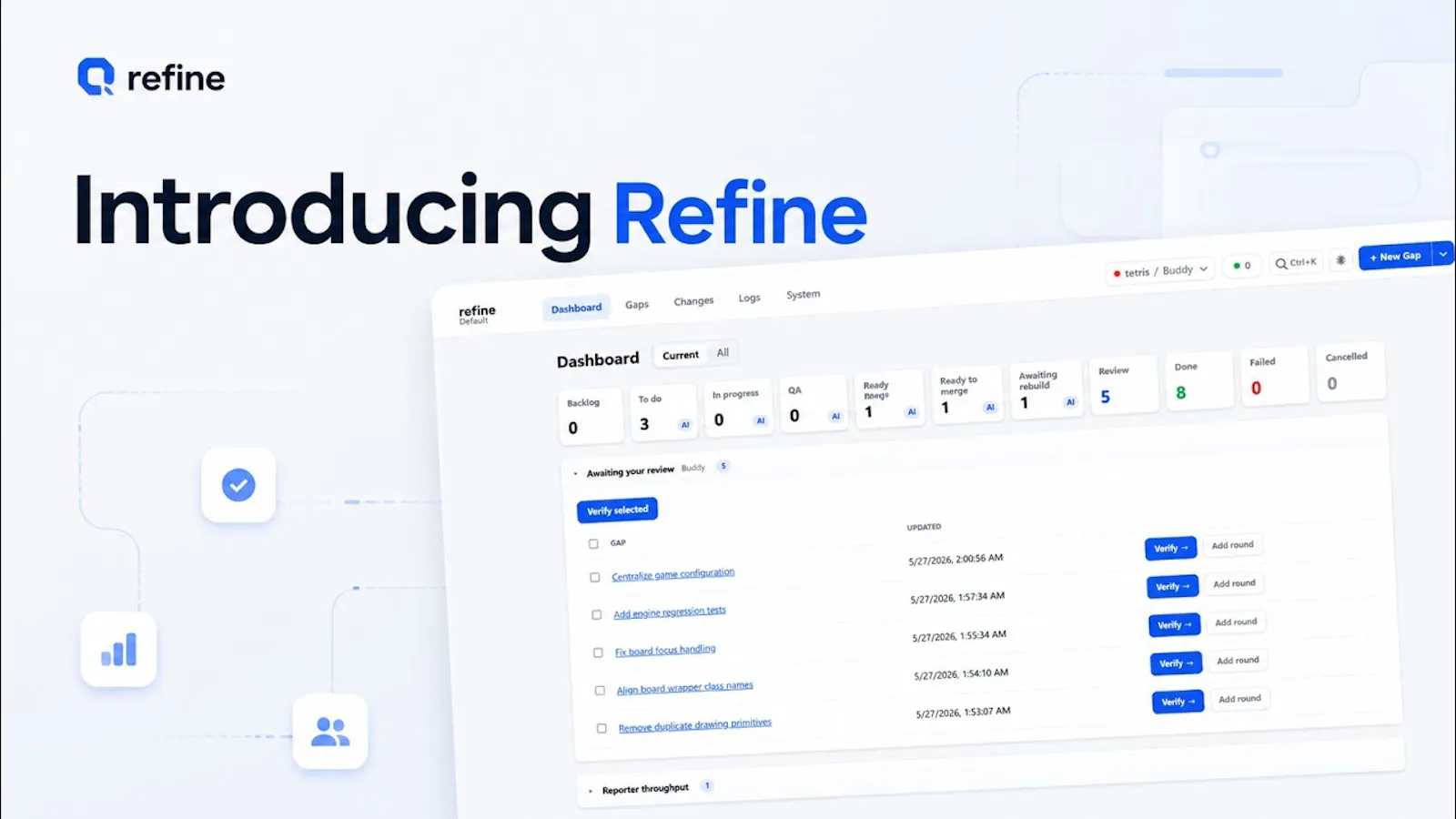 Refine screenshot 1 (video preview)