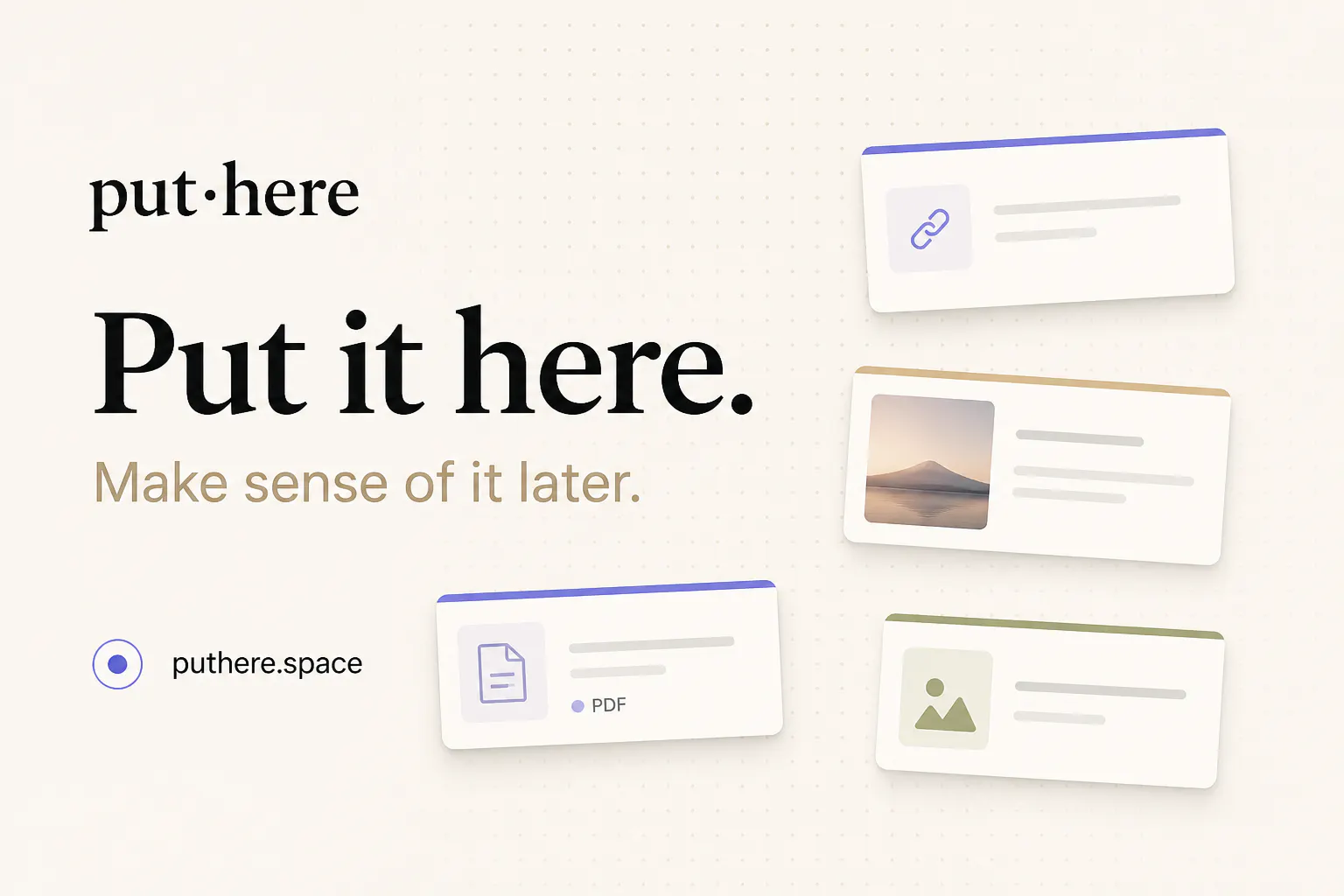 put·here gallery image