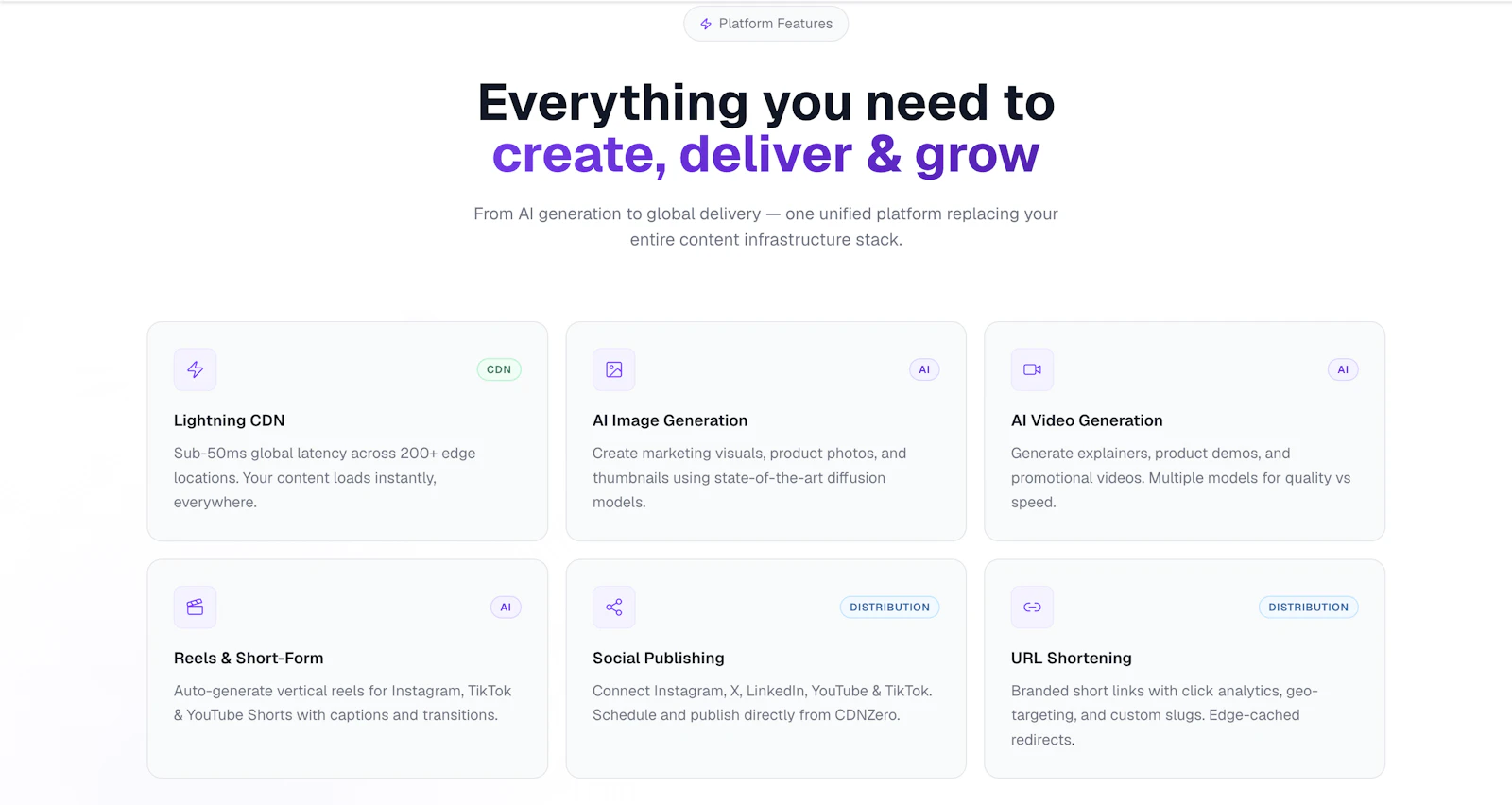 CDNZero screenshot 2