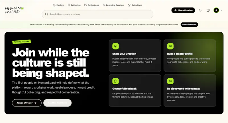 HumanBoard screenshot 3