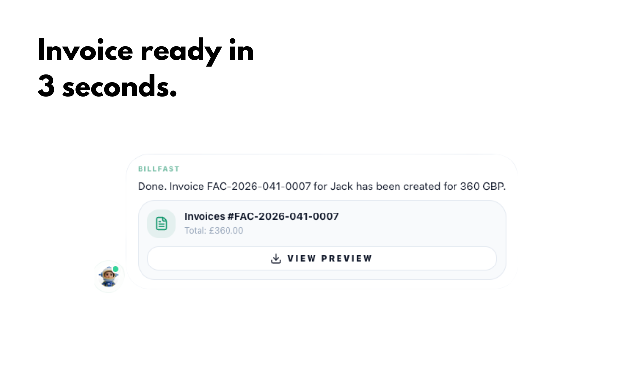 BillFast gallery image