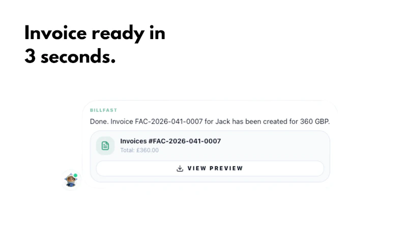 BillFast screenshot 2