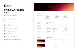 Freelancer Kit (Notion Template) media 2