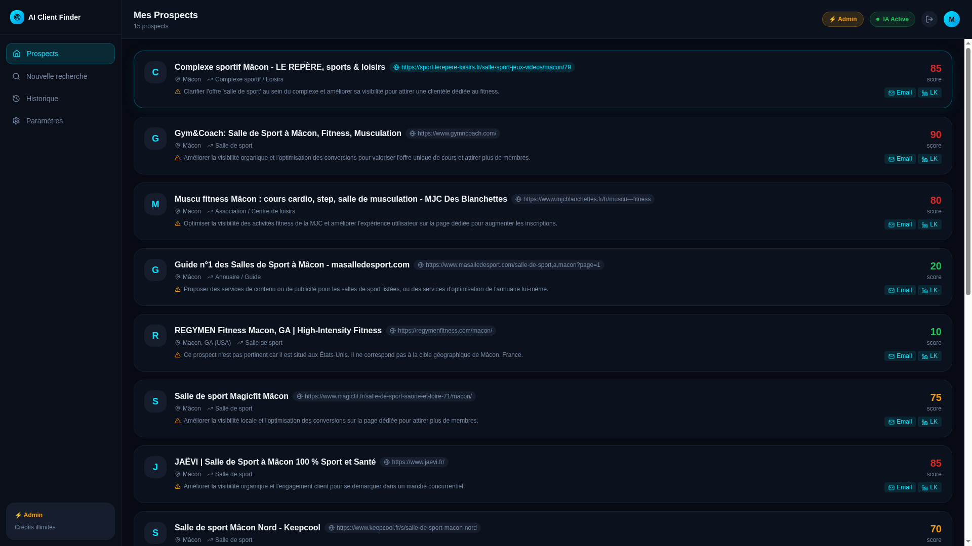 AI Client Finder gallery image