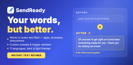 SendReady gallery image