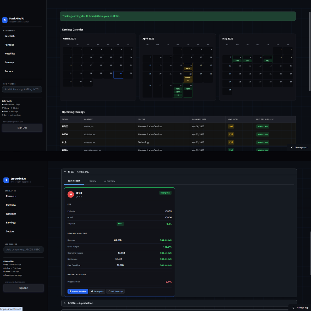 StockMind AI gallery image