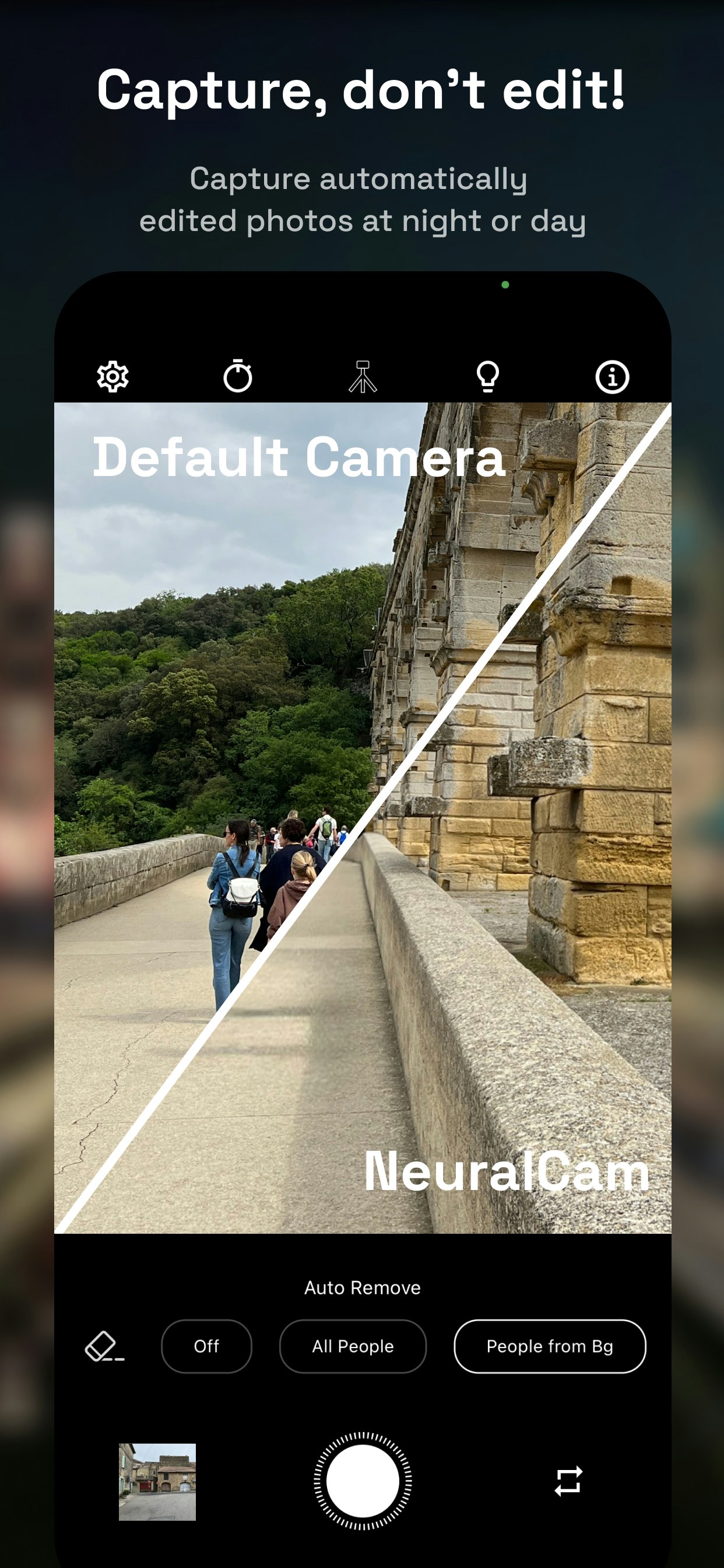 NeuralCam - Auto-editing Camera media 1