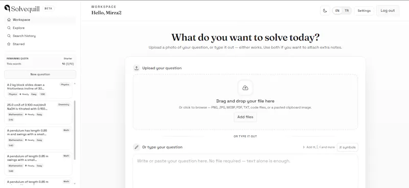 Solvequill screenshot 3
