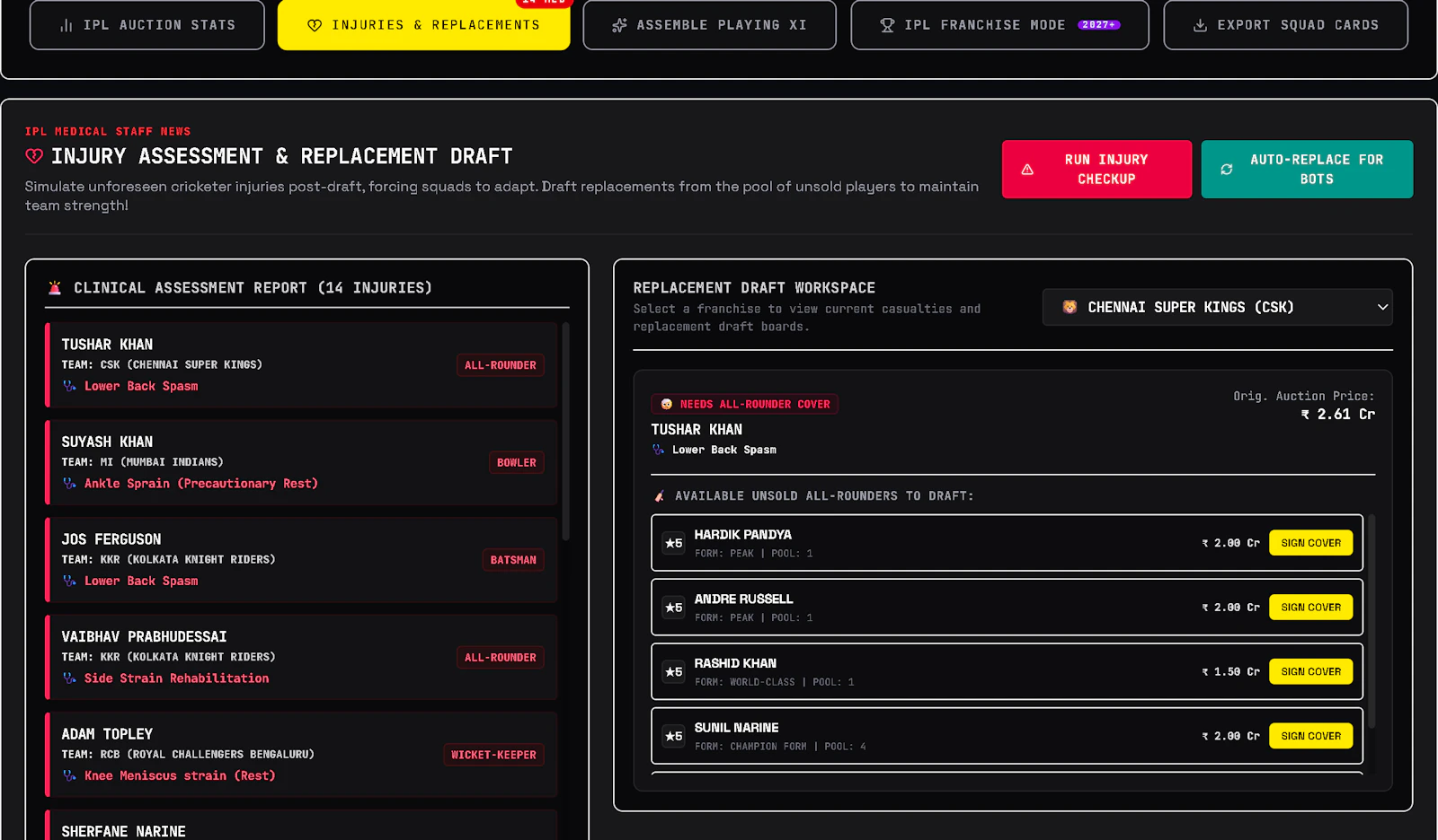 Auction Premier League (APL) screenshot 3
