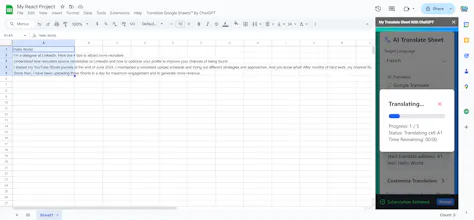 Translate My Sheet By ChatGPT gallery image