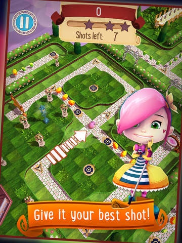 Alice in Wonderland Puzzle Golf Adventures gallery image