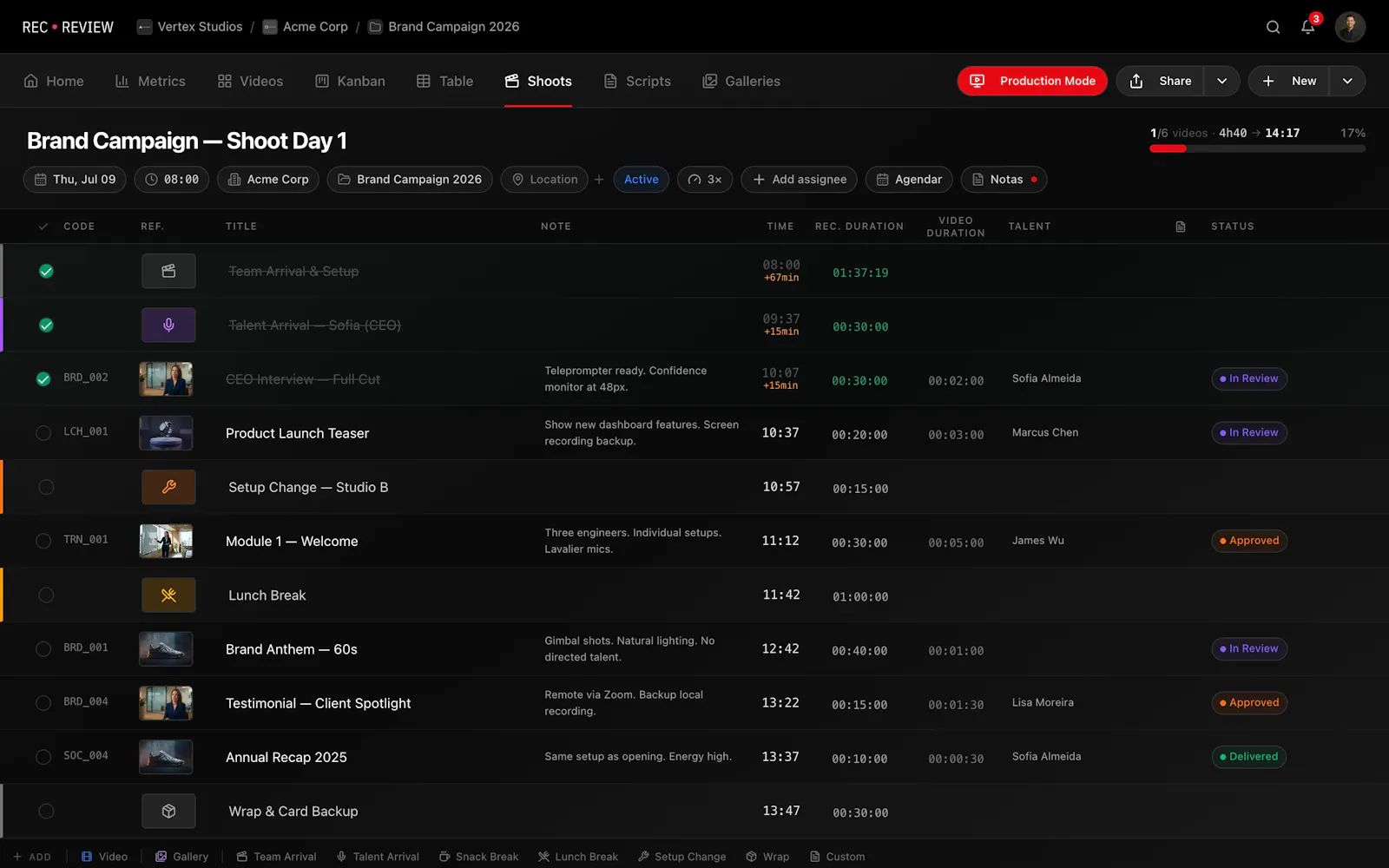 RecReview screenshot 5