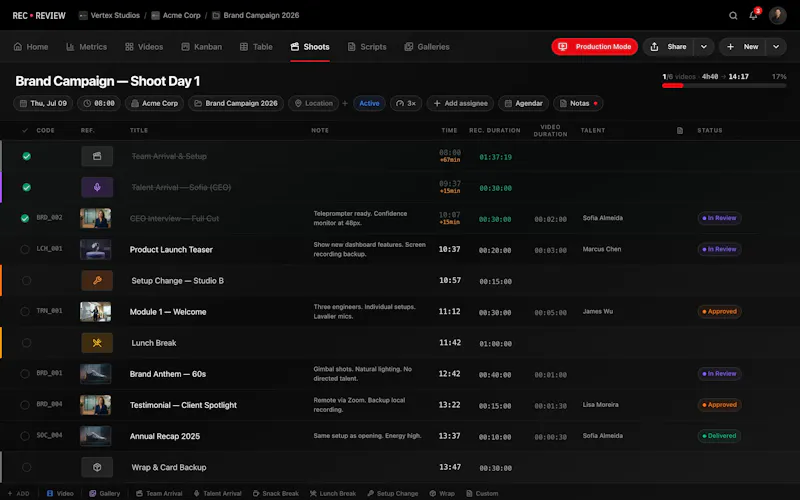 RecReview screenshot 5
