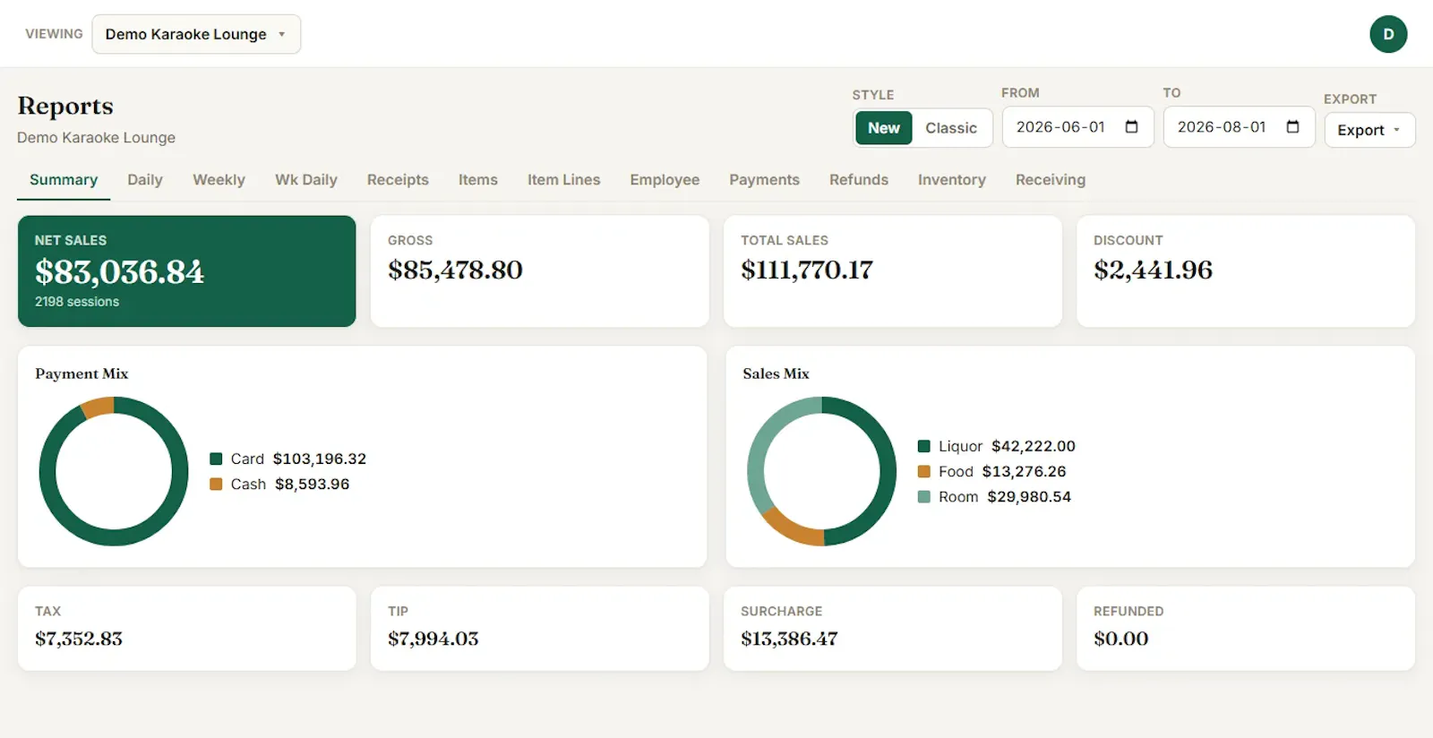 VenueTap POS screenshot 4