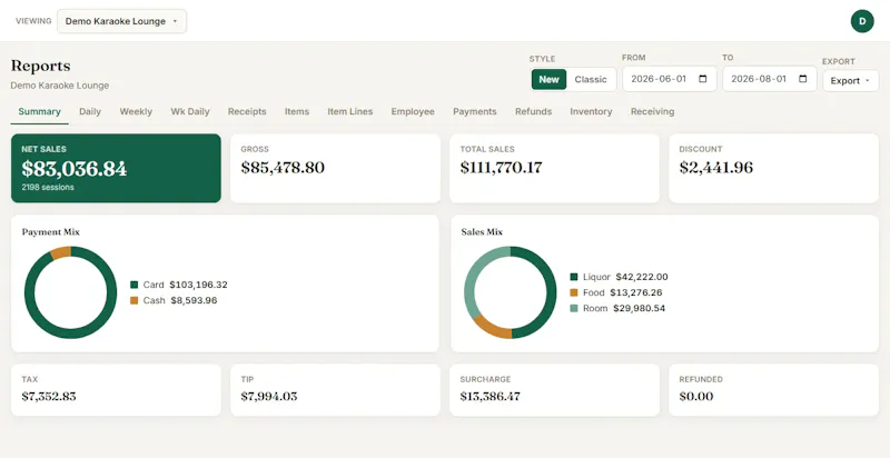 VenueTap POS screenshot 4