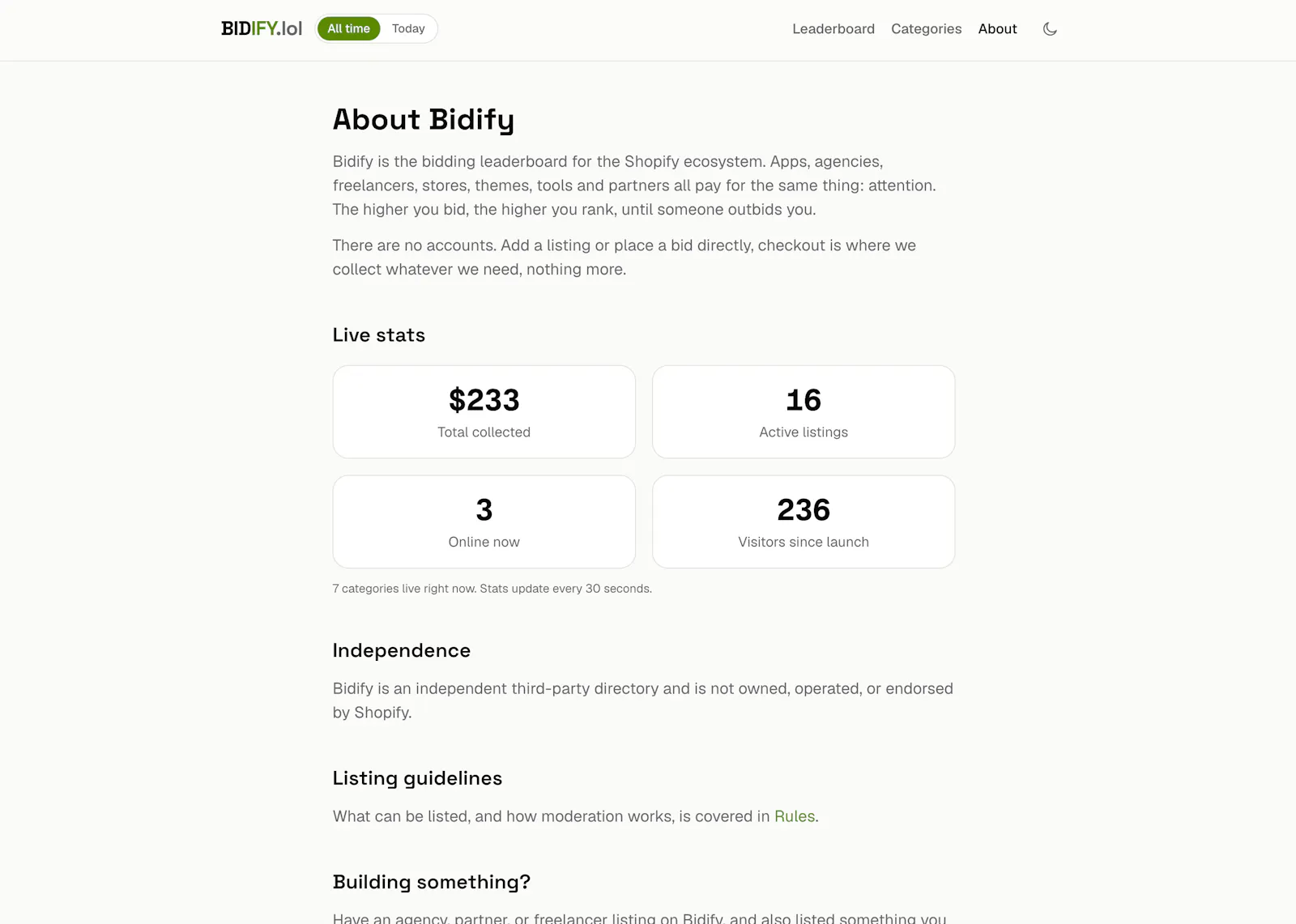 Bidify screenshot 4