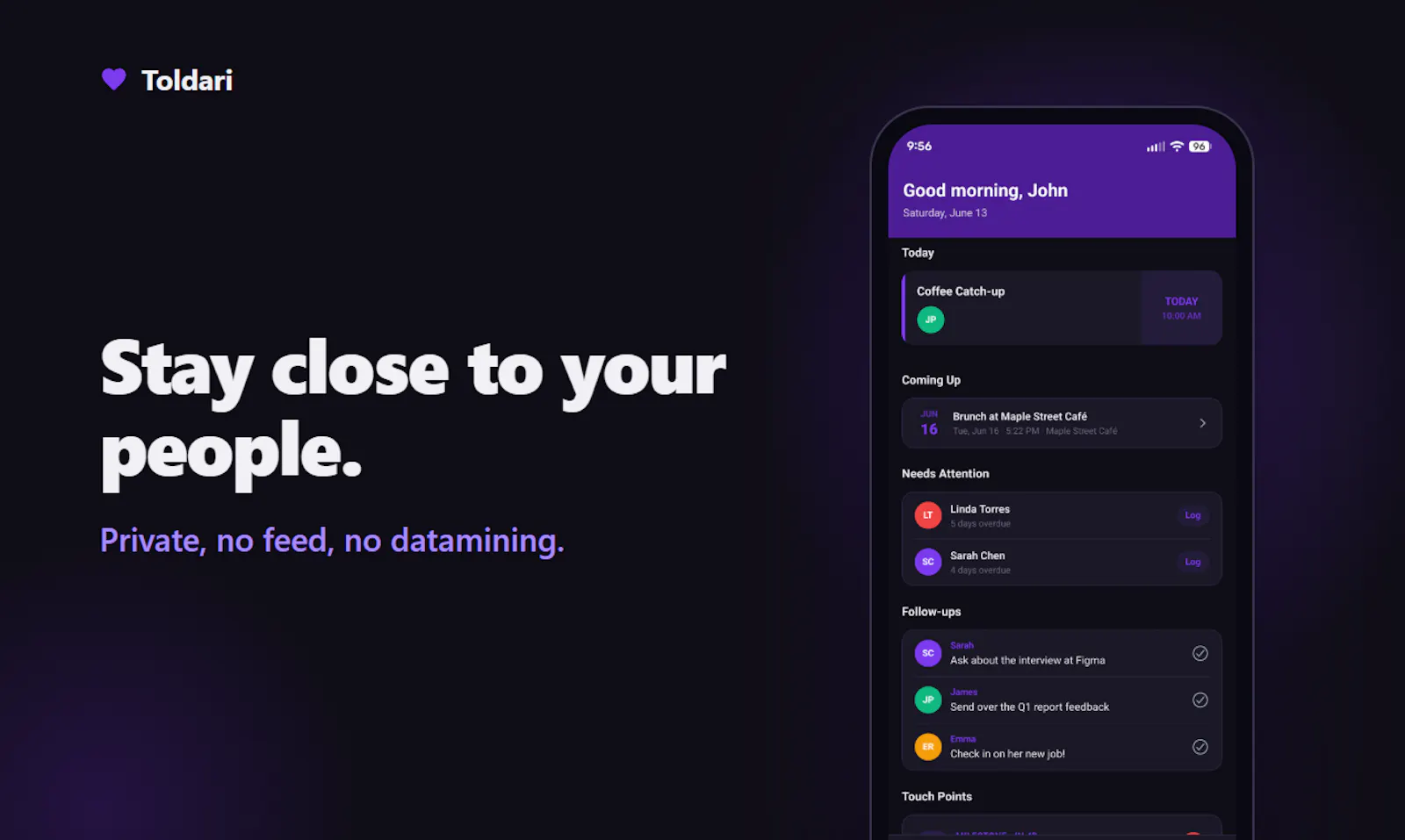 Toldari screenshot 2