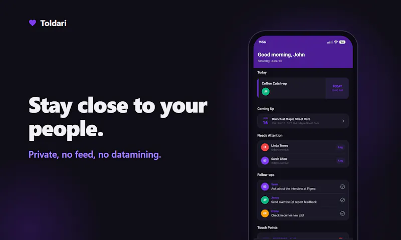 Toldari screenshot 2