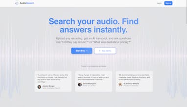 AudioSearch.ai gallery image