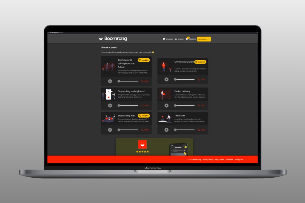 Boomrang gallery image