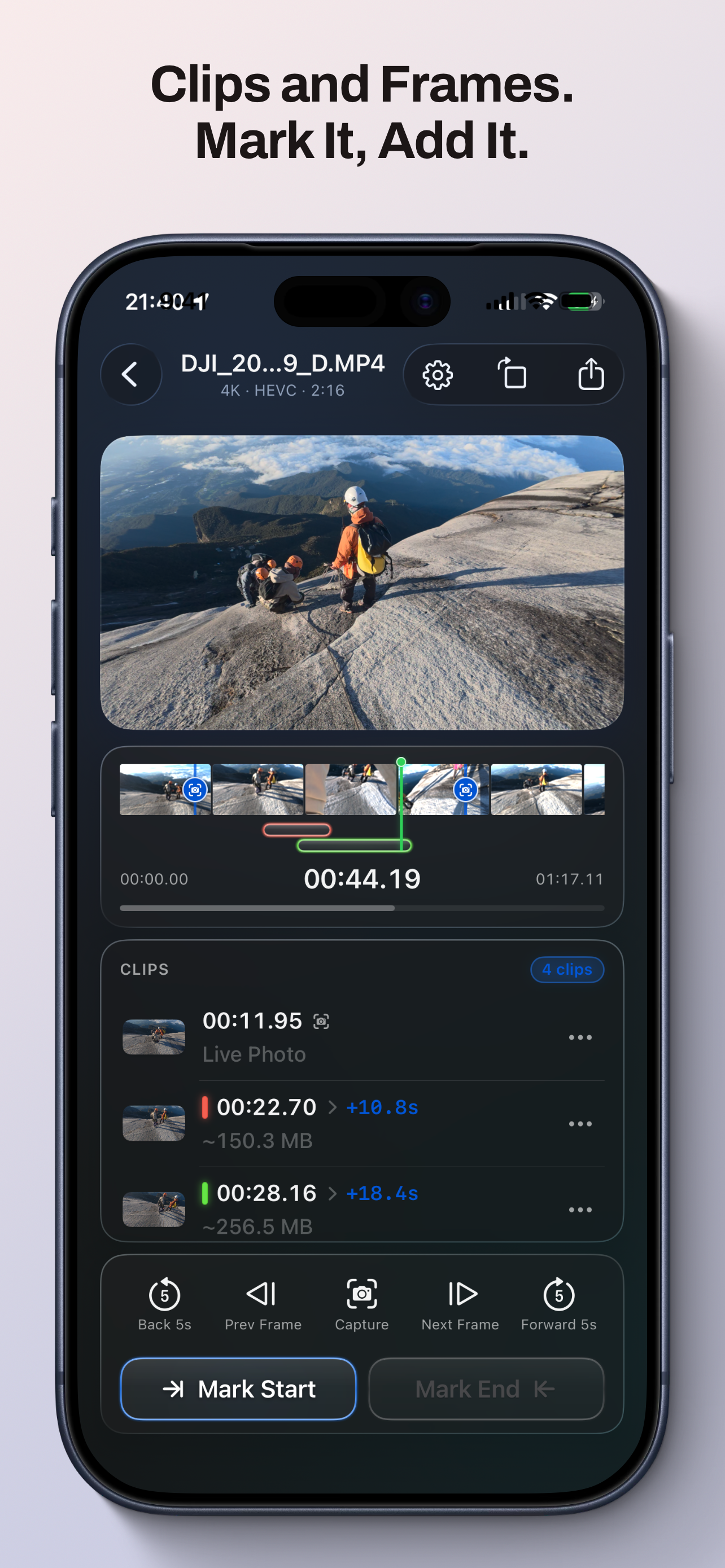 Trimly: Powerful and handy video clipper gallery image