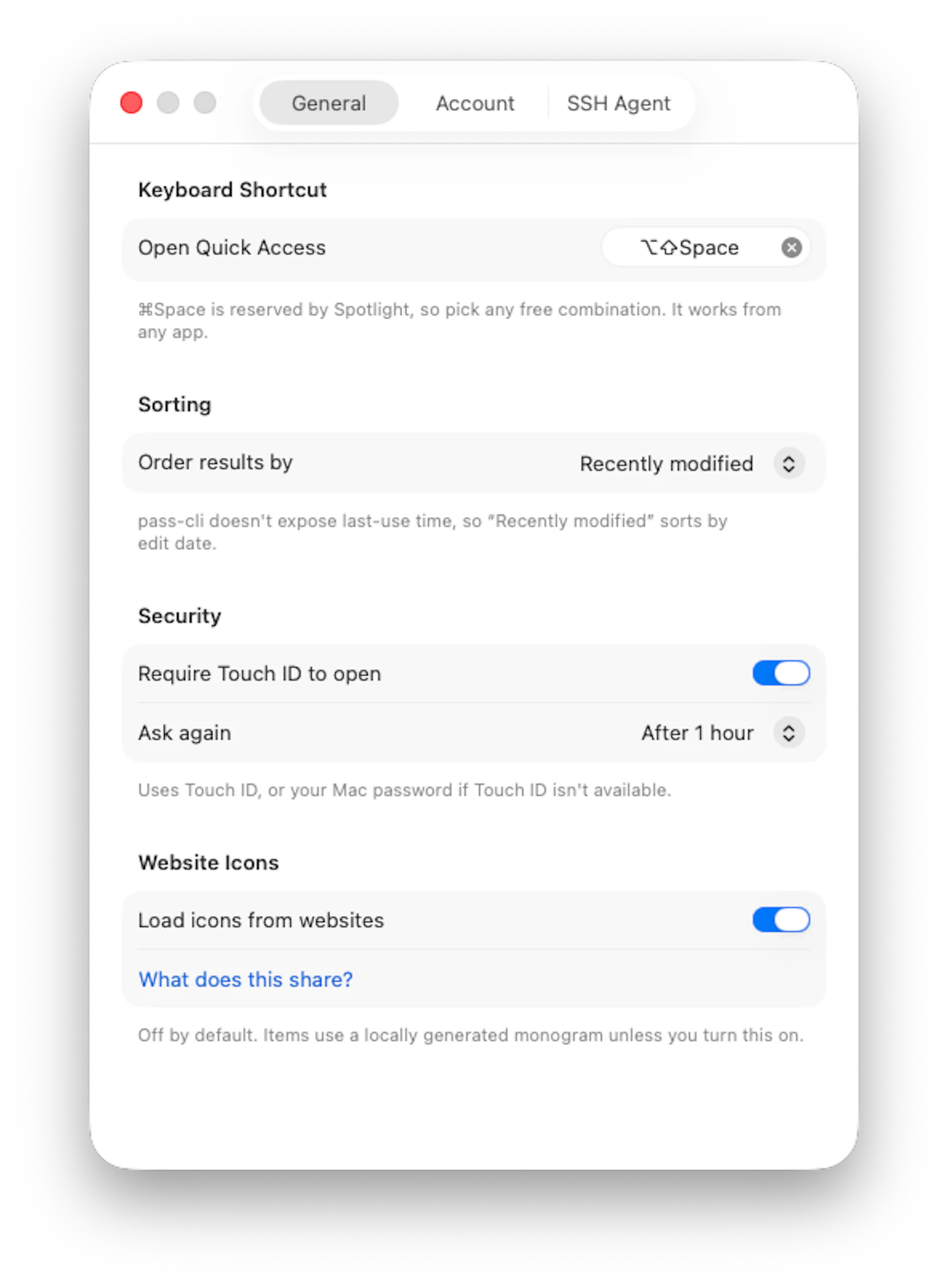 Pass Quick Access screenshot 5