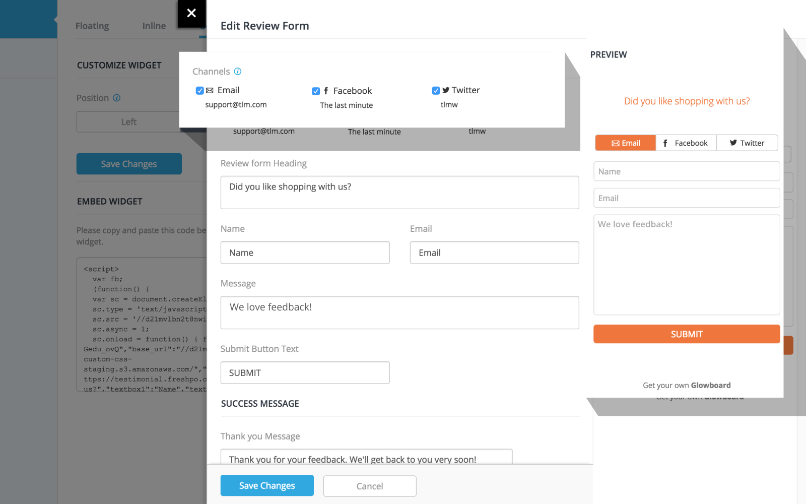 Glowboard gallery image