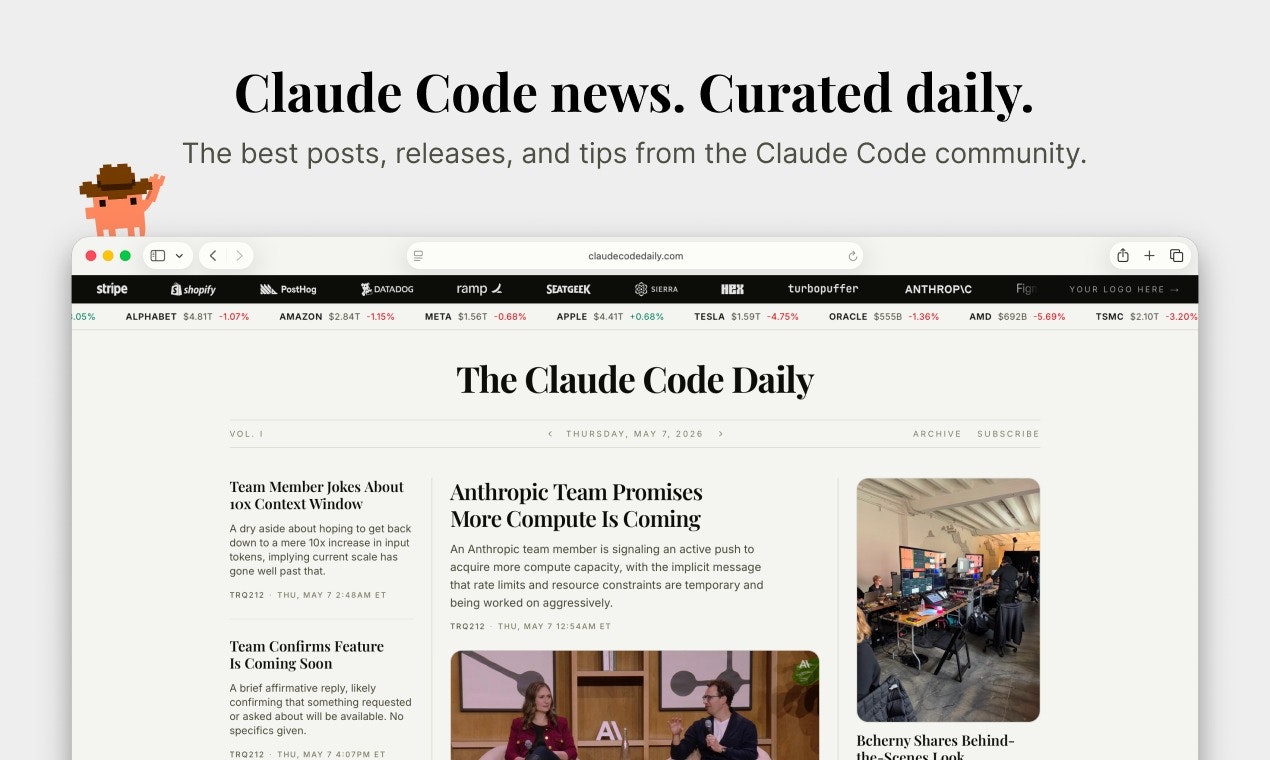 The Claude Code Daily gallery image