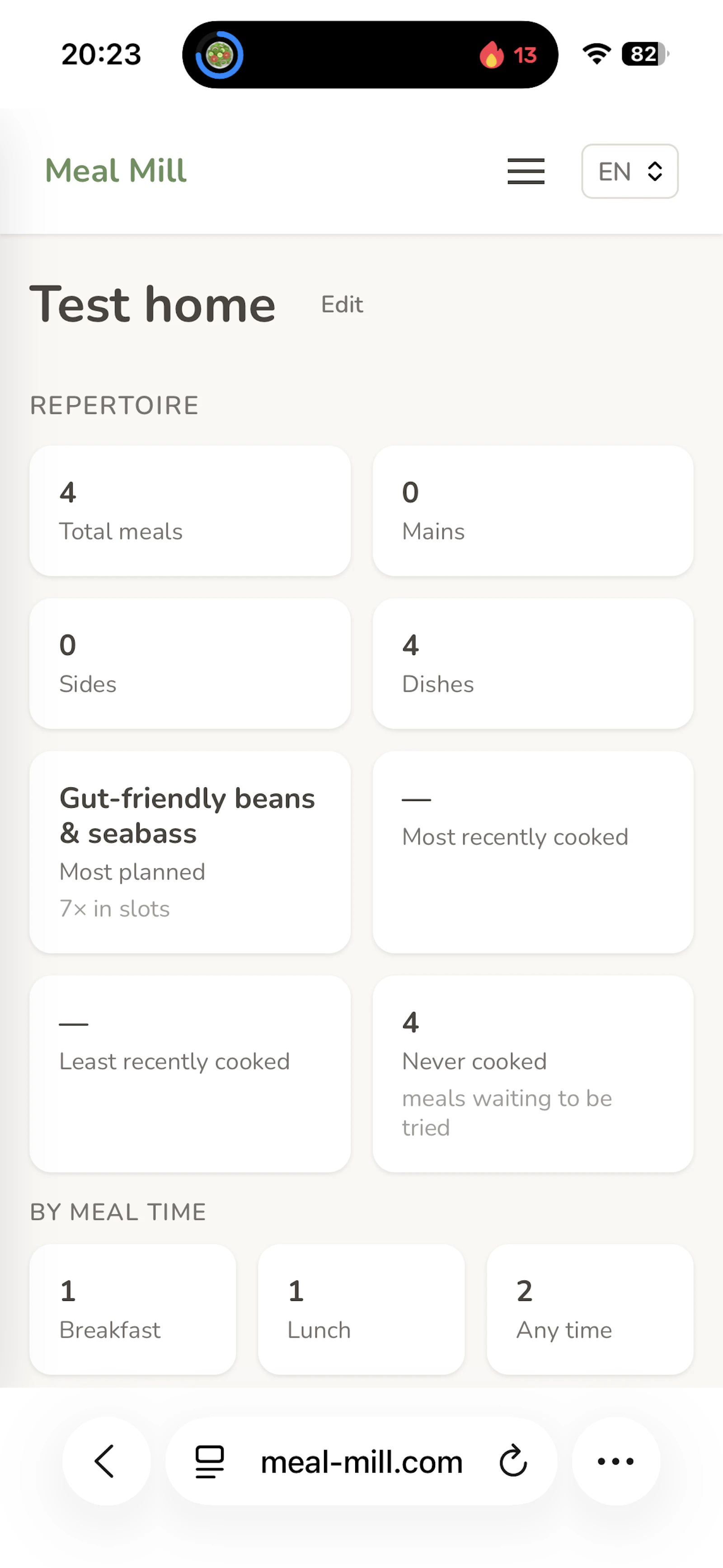 Meal Mill screenshot 1