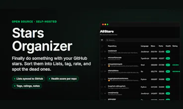 Stars Organizer gallery image