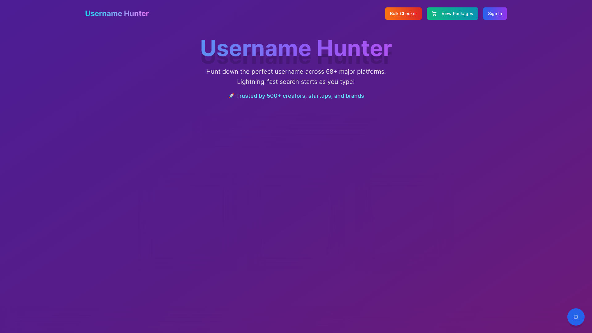 Username Hunter gallery image