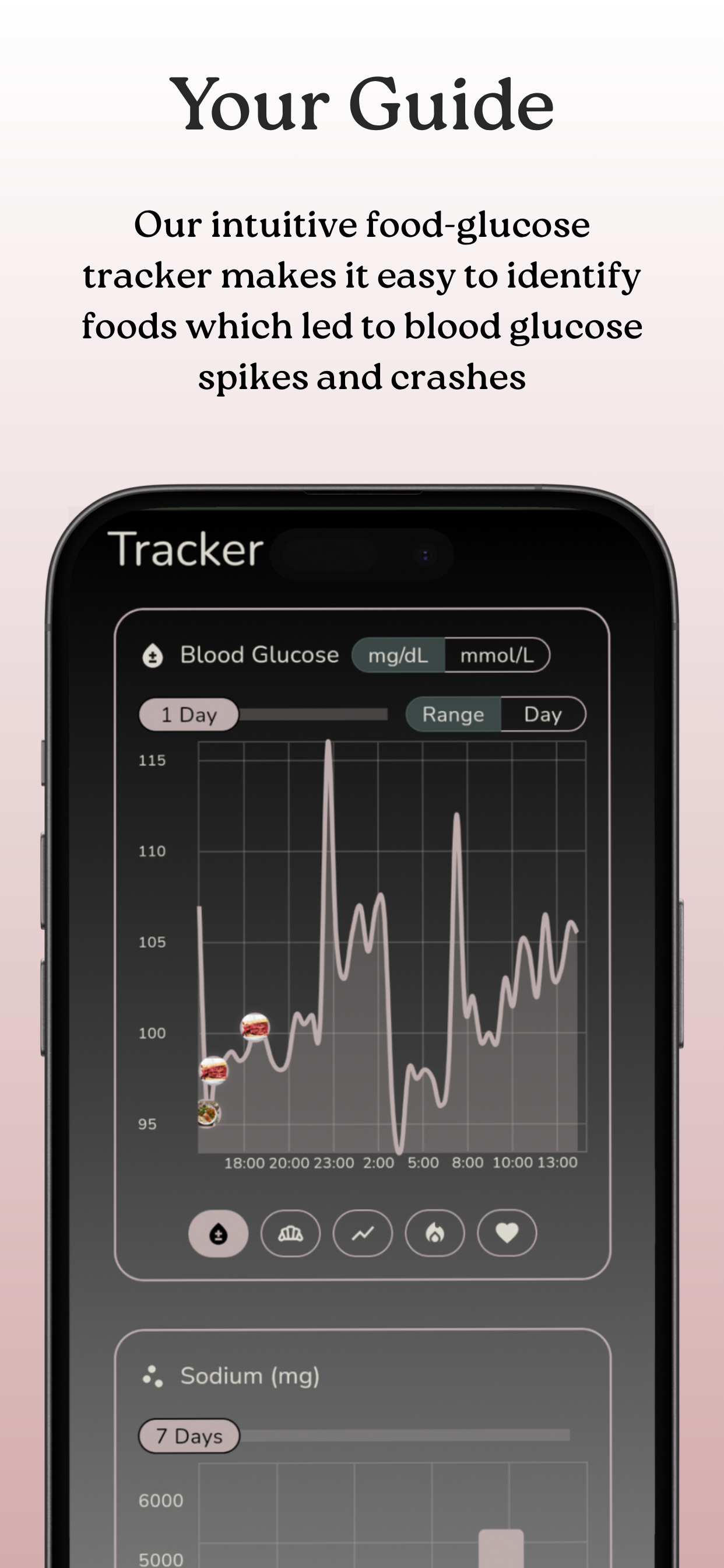 Manna Food & Glucose Tracker - Screenshot 4 preview