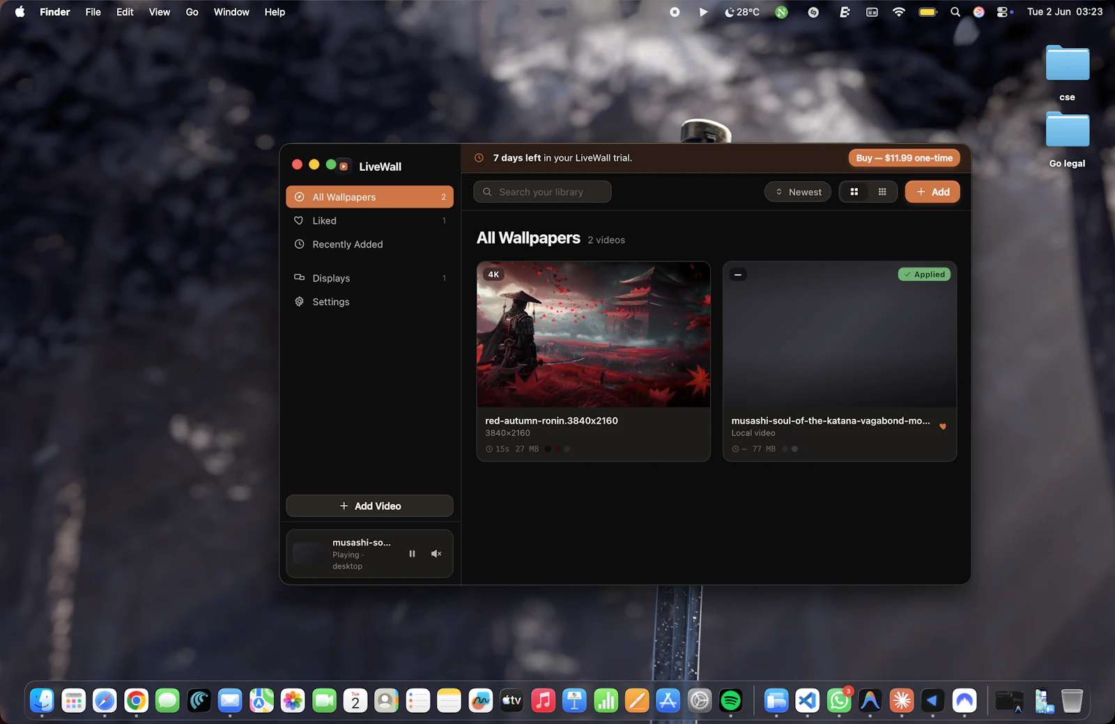 LiveWall screenshot 2