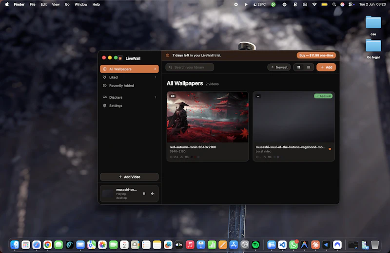LiveWall screenshot 2