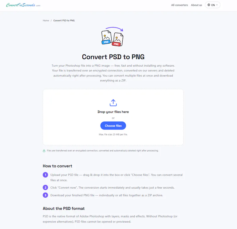 ConvertInSeconds screenshot 3