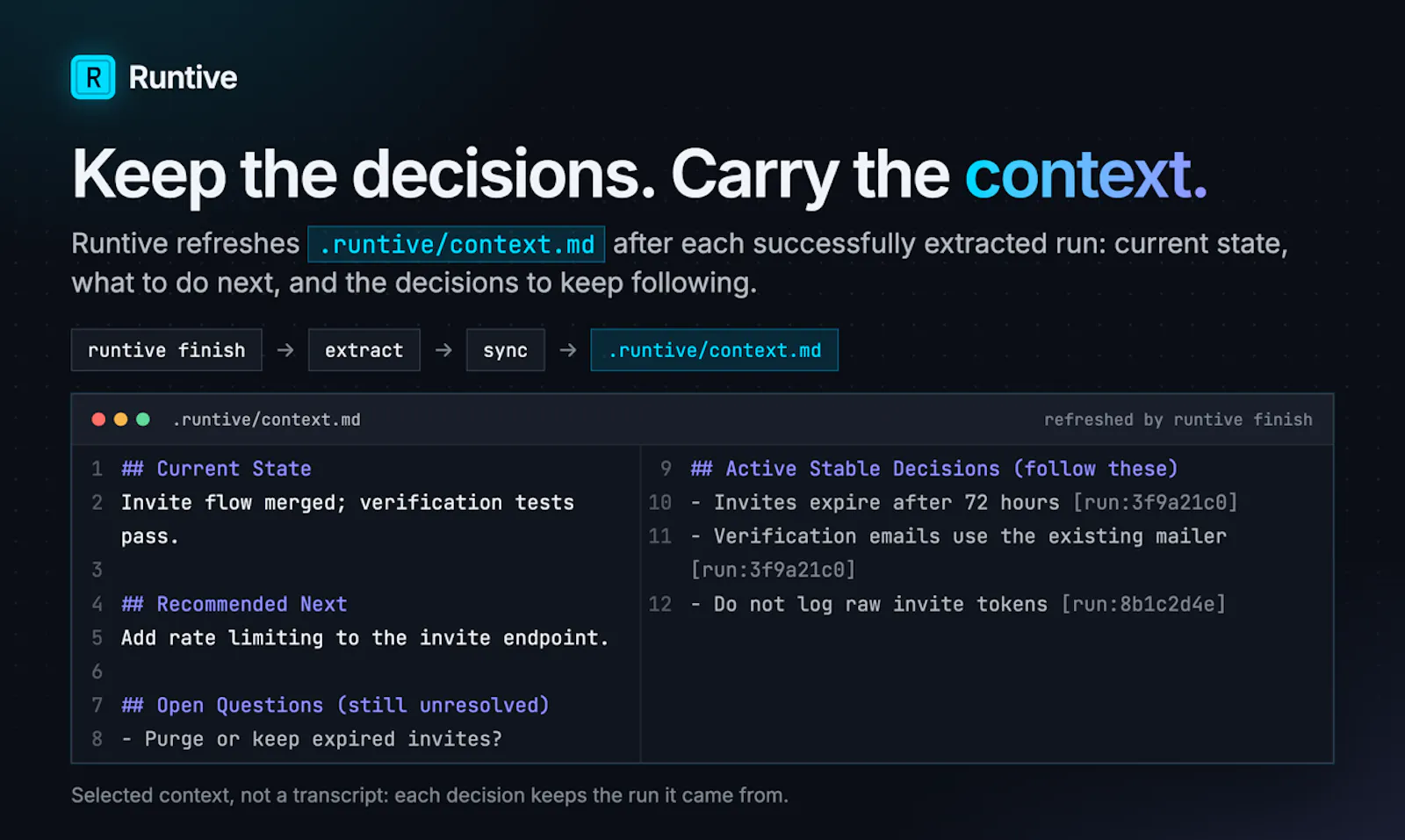 Runtive screenshot 2