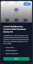 Laravel Multitenancy Boilerplates gallery image