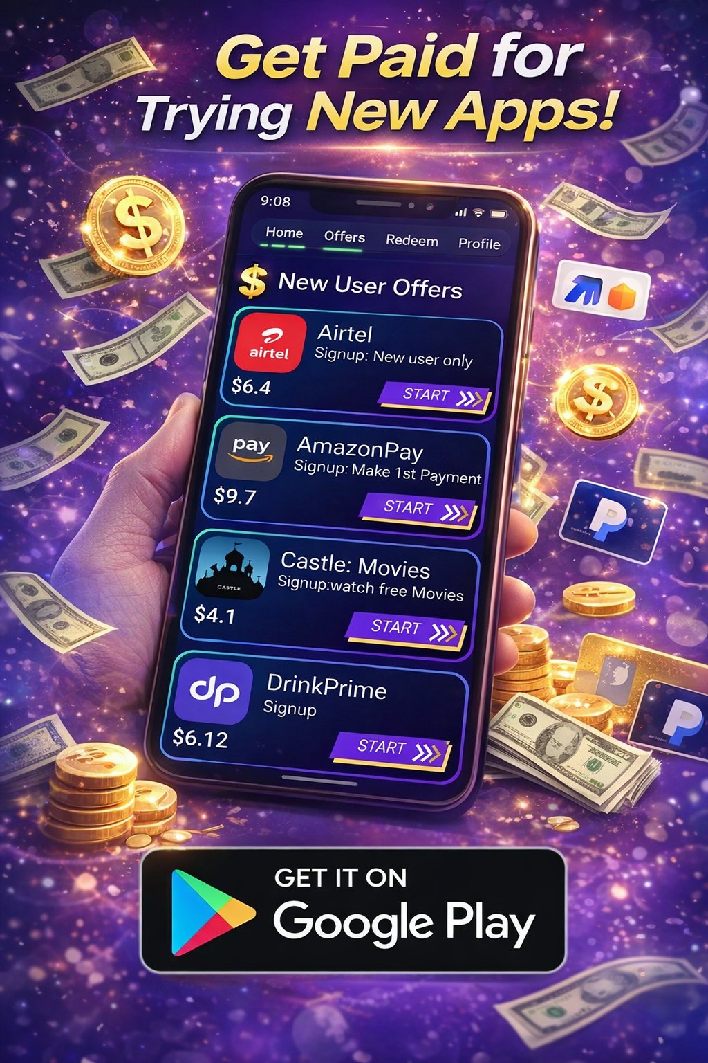 top earning survey - Screenshot 2 showing product features and functionality